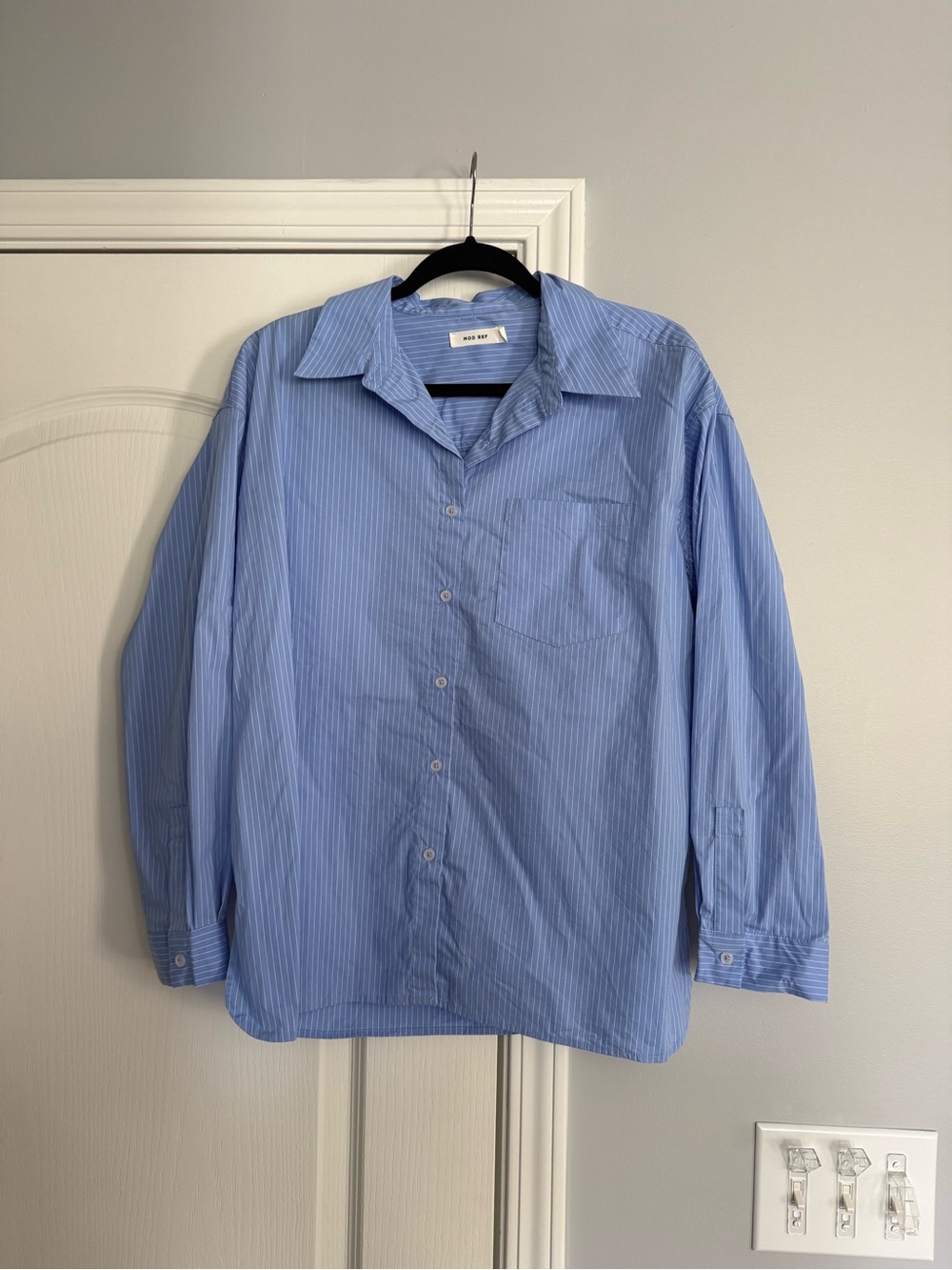 Mod Ref Light Blue Button-Up Dress Shirt